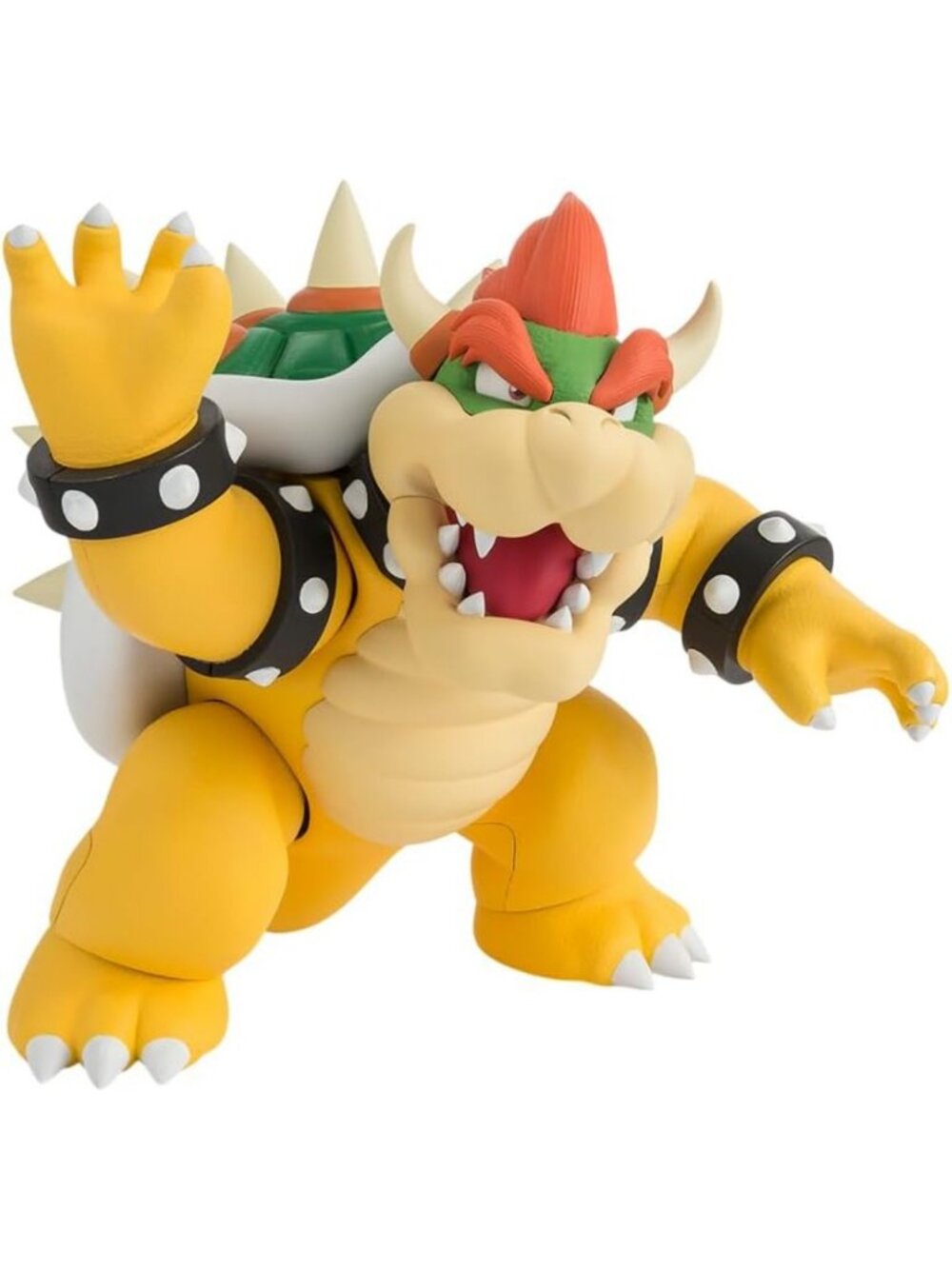 Super Mario Bowser Action Figure - S.H.Figuarts Collectible Toy, Detailed Design